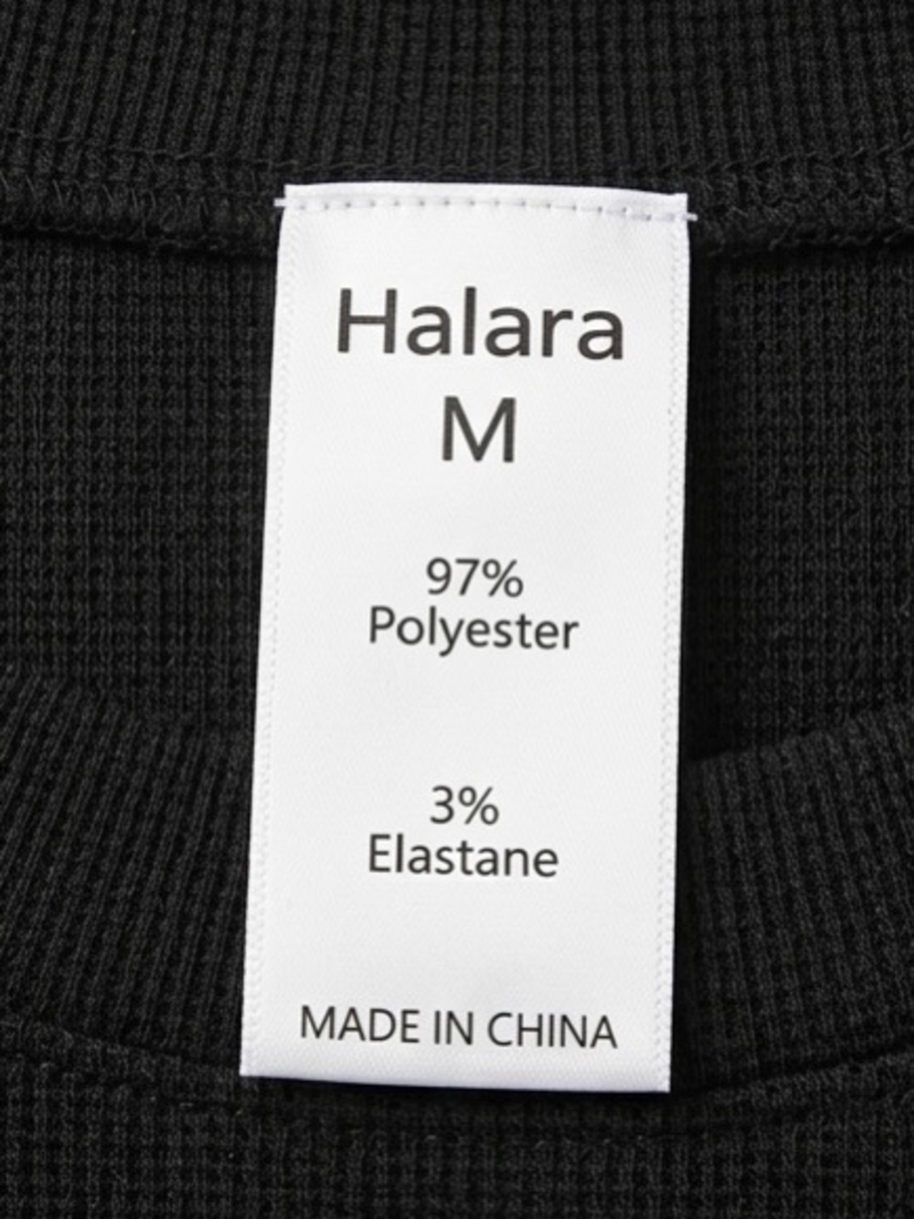 HALARA Black Relaxed-Fit Wide Leg Jumpsuit - Picture 2 of 3